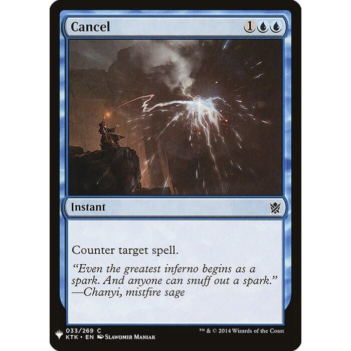 Magic: The Gathering Cancel (307) Near Mint