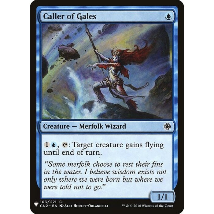 Magic: The Gathering Caller of Gales (305) Near Mint