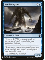 Magic: The Gathering Benthic Giant (296) Near Mint