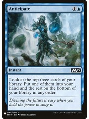 Magic: The Gathering Anticipate (287) Near Mint