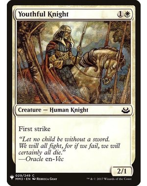 Magic: The Gathering Youthful Knight (279) Near Mint