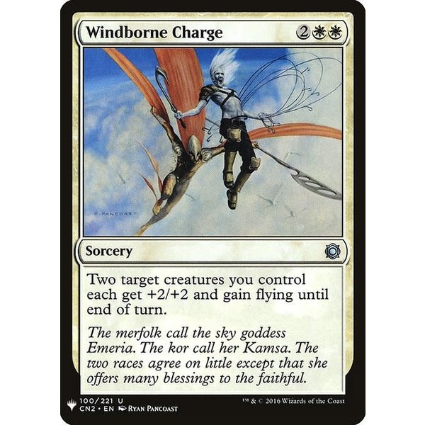Magic: The Gathering Windborne Charge (276) Near Mint