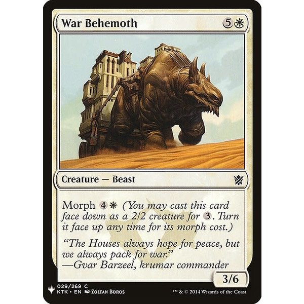 Magic: The Gathering War Behemoth (273) Near Mint