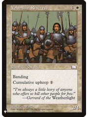 Magic: The Gathering Volunteer Reserves (268) Near Mint