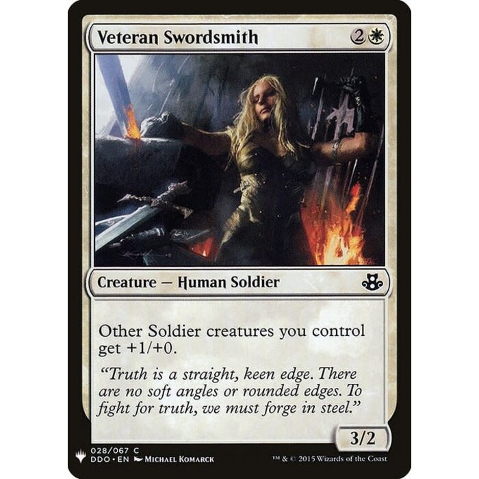 Magic: The Gathering Veteran Swordsmith (265) Near Mint