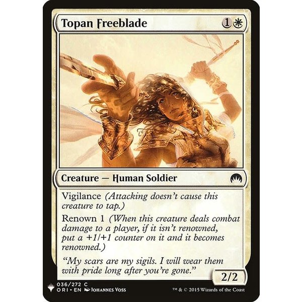 Magic: The Gathering Topan Freeblade (263) Near Mint