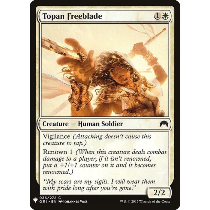 Magic: The Gathering Topan Freeblade (263) Near Mint