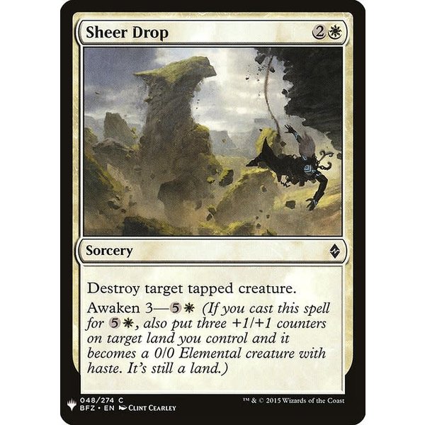 Magic: The Gathering Sheer Drop (226) Near Mint