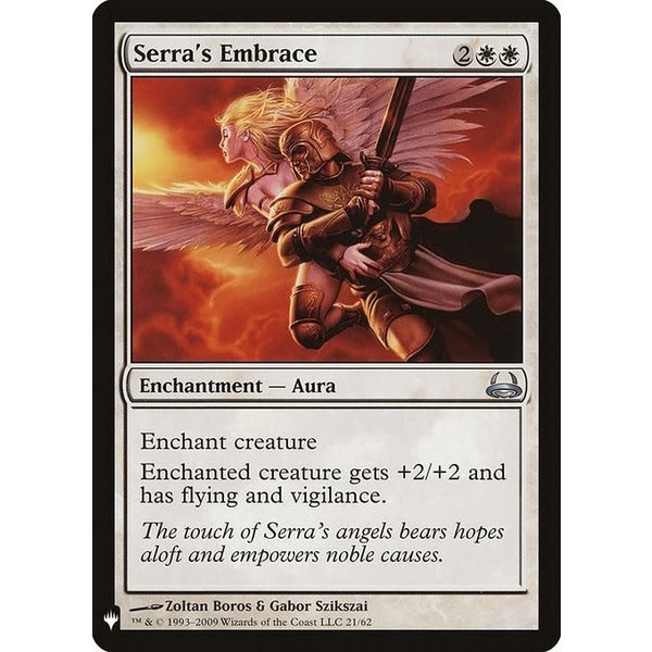 Magic: The Gathering Serra's Embrace (225) Near Mint