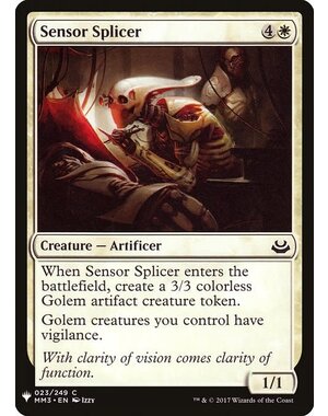 Magic: The Gathering Sensor Splicer (222) Near Mint