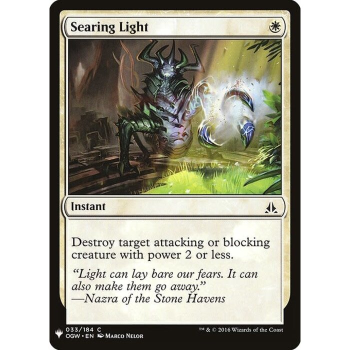 Magic: The Gathering Searing Light (220) Near Mint
