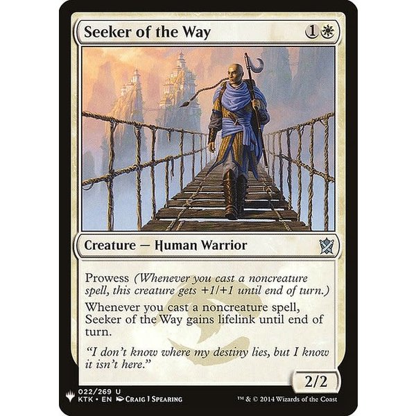 Magic: The Gathering Seeker of the Way (221) Near Mint