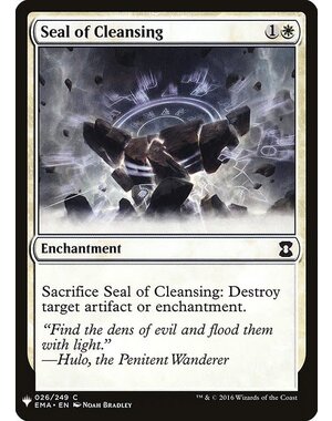 Magic: The Gathering Seal of Cleansing (219) Near Mint