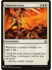 Magic: The Gathering Righteous Cause (213) Near Mint