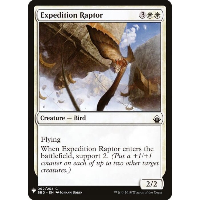 Magic: The Gathering Expedition Raptor (100) Near Mint