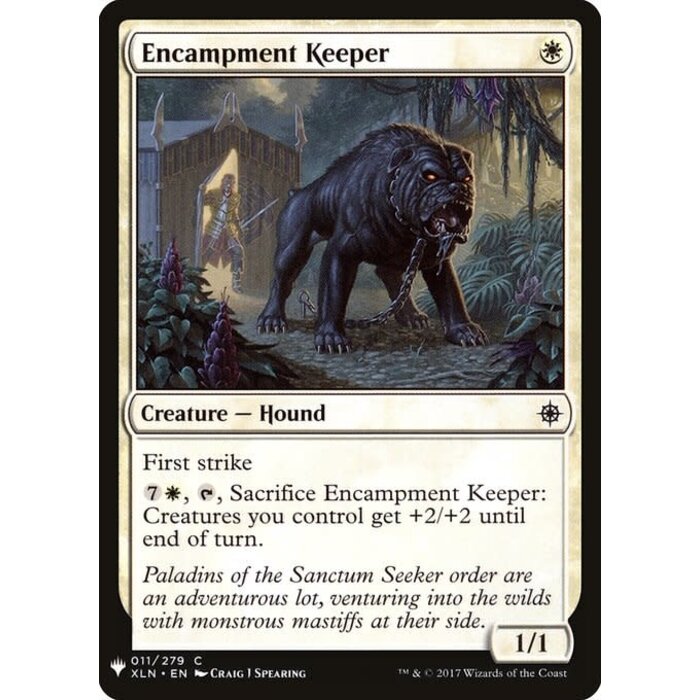 Magic: The Gathering Encampment Keeper (091) Near Mint
