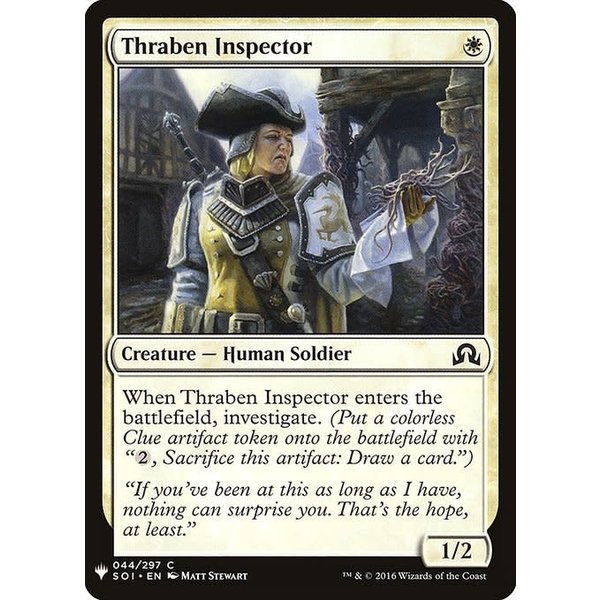 Magic: The Gathering Thraben Inspector (260) Near Mint