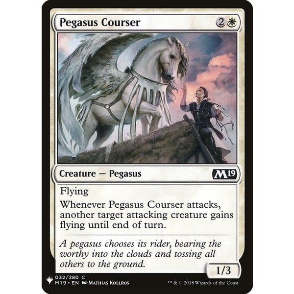 Magic: The Gathering Pegasus Courser (198) Near Mint