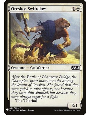 Magic: The Gathering Oreskos Swiftclaw (189) Near Mint