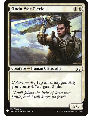 Magic: The Gathering Ondu War Cleric (188) Near Mint