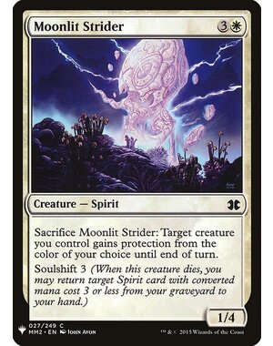 Magic: The Gathering Moonlit Strider (181) Near Mint
