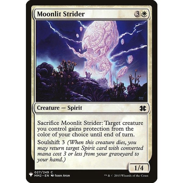 Magic: The Gathering Moonlit Strider (181) Near Mint