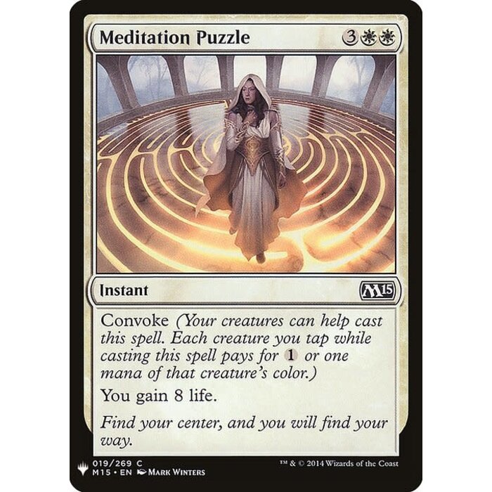Magic: The Gathering Meditation Puzzle (176) Near Mint