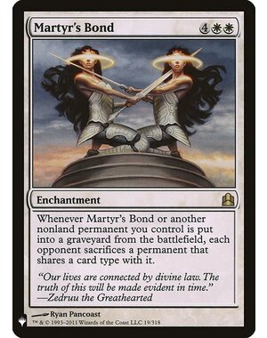 Magic: The Gathering Martyr's Bond (174) Near Mint