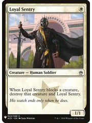 Magic: The Gathering Loyal Sentry (168) Near Mint