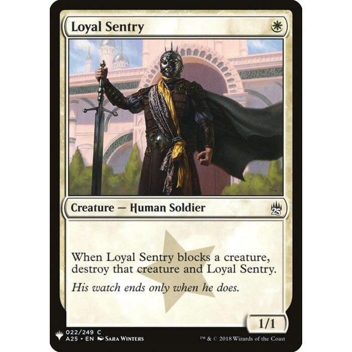 Magic: The Gathering Loyal Sentry (168) Near Mint