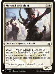 Magic: The Gathering Mardu Hordechief (172) Near Mint