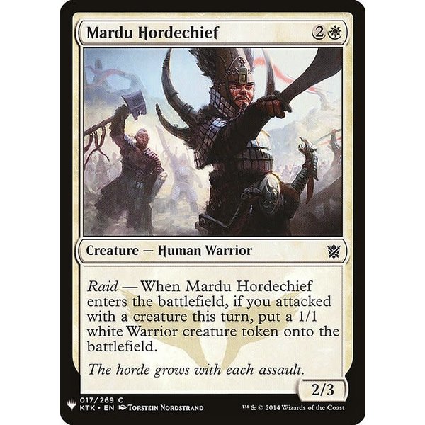 Magic: The Gathering Mardu Hordechief (172) Near Mint