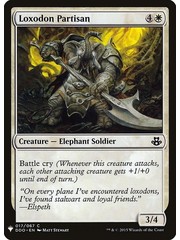Magic: The Gathering Loxodon Partisan (167) Near Mint