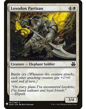 Magic: The Gathering Loxodon Partisan (167) Near Mint