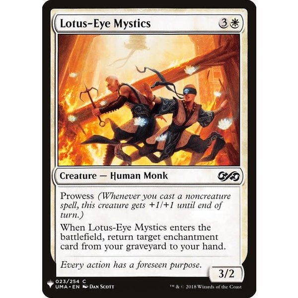 Magic: The Gathering Lotus-Eye Mystics (166) Near Mint