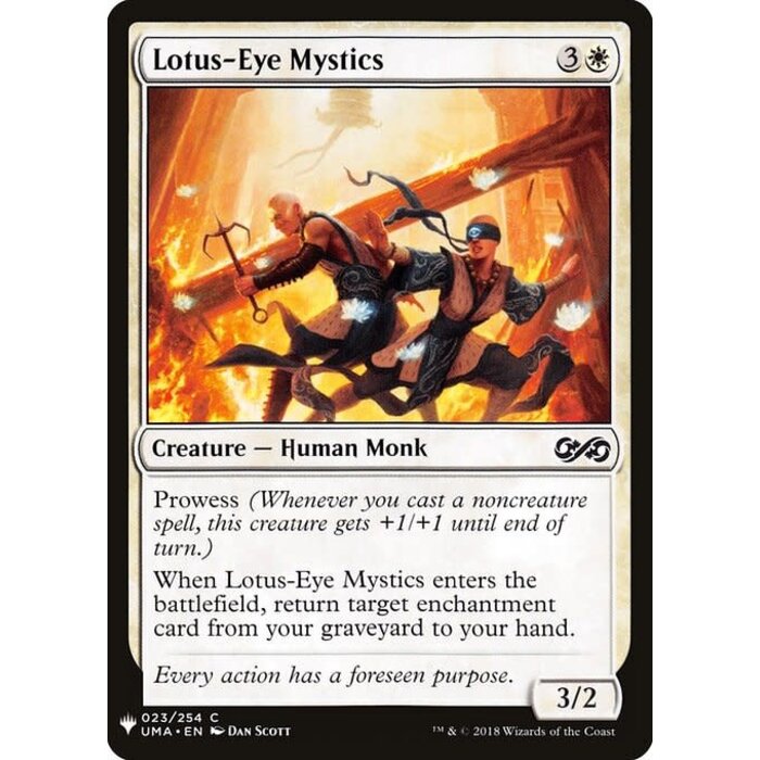 Magic: The Gathering Lotus-Eye Mystics (166) Near Mint