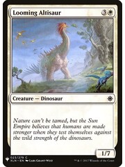 Magic: The Gathering Looming Altisaur (165) Near Mint