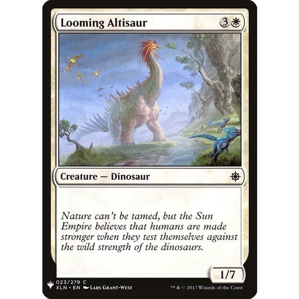 Magic: The Gathering Looming Altisaur (165) Near Mint