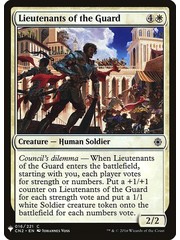 Magic: The Gathering Lieutenants of the Guard (159) Near Mint