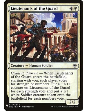 Magic: The Gathering Lieutenants of the Guard (159) Near Mint
