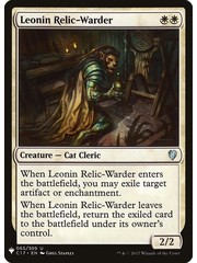 Magic: The Gathering Leonin Relic-Warder (158) Near Mint