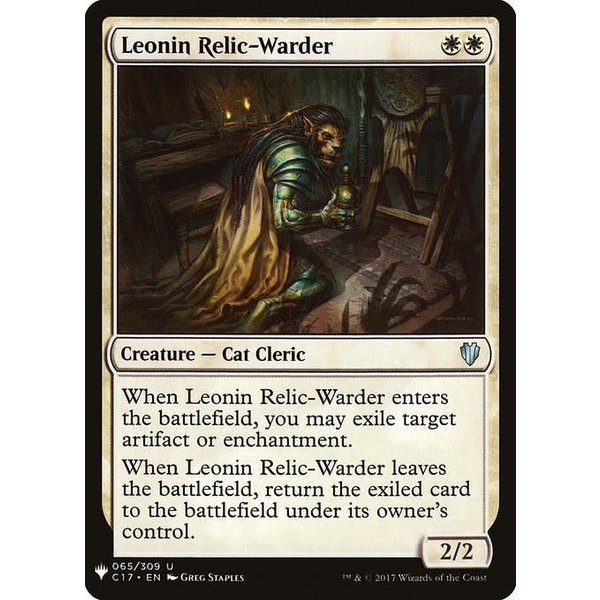 Magic: The Gathering Leonin Relic-Warder (158) Near Mint