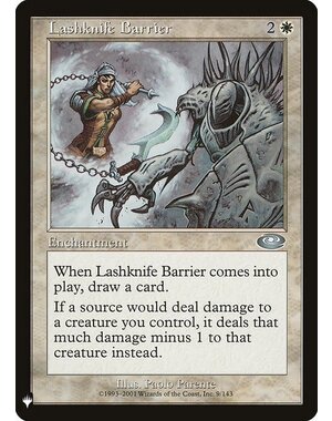 Magic: The Gathering Lashknife Barrier (157) Near Mint
