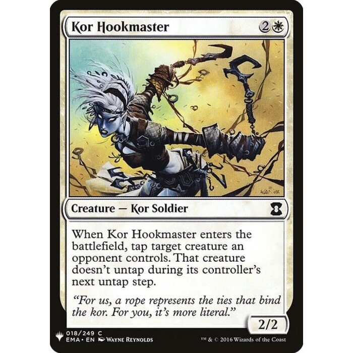 Magic: The Gathering Kor Hookmaster (154) Near Mint