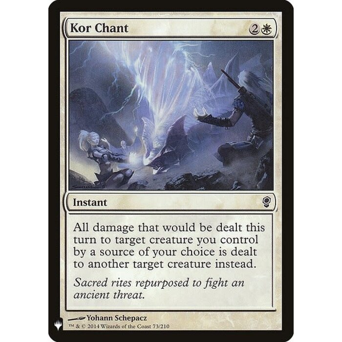 Magic: The Gathering Kor Chant (152) Near Mint