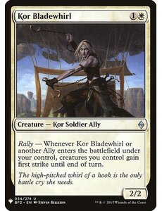 Magic: The Gathering Kor Bladewhirl (151) Near Mint