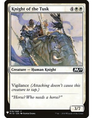 Magic: The Gathering Knight of the Tusk (150) Near Mint