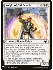 Magic: The Gathering Knight of Old Benalia (147) Near Mint