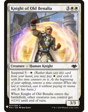 Magic: The Gathering Knight of Old Benalia (147) Near Mint