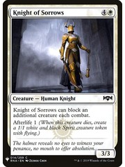 Magic: The Gathering Knight of Sorrows (148) Near Mint